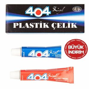 404 PLASTİK ÇELİK YAPIŞTIRICI 16GR